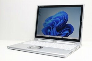 1円スタート ノートパソコン Windows11 2in1PC 第7世代 Core i5 Panasonic レッツノート CF-XZ6 Windows10 SSD256GB メモリ8GB タッチ