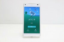 1円スタート docomo SONY Xperia Z5 Compact SO-02H Android スマートフォン 残債なし 32GB ホワイト_画像2