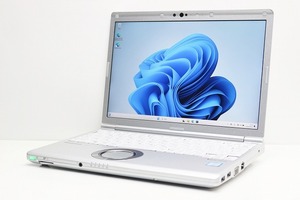 ノートパソコン Windows11 中古 Panasonic レッツノート CF-SV8 第8世代 Core i5 SSD256GB メモリ8GB Windows10 カメラ