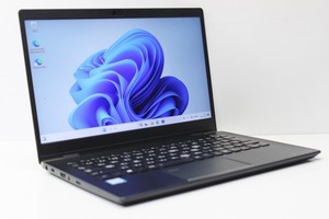 ノートパソコン Windows11 ハイスペック 東芝 dynabook G83 第8世代 Core i7 メモリ16GB SSD256GB Windows10 カメラ 13.3インチ