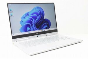 1円スタート ノートパソコン Windows11 NEC VersaPro VKT16G 2in1PC 第8世代 Core i5 SSD256GB メモリ8GB Windows10 カメラ