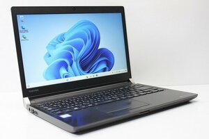 1円スタート ノートパソコン Windows11 第7世代 Core i5 東芝 dynabook R73 メモリ8GB SSD256GB Windows10 カメラ 軽量 コンパクト