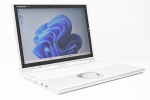 1円スタート ノートパソコン Windows11 2in1PC 第7世代 Core i5 Panasonic レッツノート CF-XZ6 Windows10 SSD256GB メモリ8GB タッチ