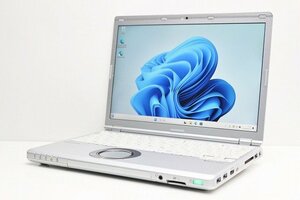 1円スタート ノートパソコン Windows11 Panasonic レッツノート CF-SZ6 第7世代 Core i5 SSD256GB メモリ8GB 12.1 Windows10 カメラ