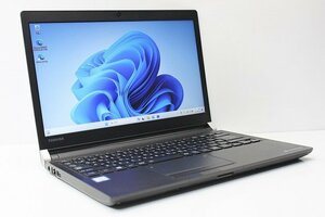 1円スタート ノートパソコン Windows11 第7世代 Core i5 東芝 dynabook R73 メモリ8GB SSD256GB Windows10 カメラ 軽量 コンパクト