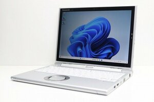 1円スタート ノートパソコン Windows11 2in1PC 第7世代 Core i5 Panasonic レッツノート CF-XZ6 Windows10 SSD256GB メモリ8GB タッチ