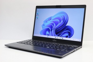 ノートパソコン Windows11 中古 富士通 LIFEBOOK U937 第7世代 Core i5 SSD256GB メモリ12GB Windows10 カメラ 13.3 薄型 軽量799g