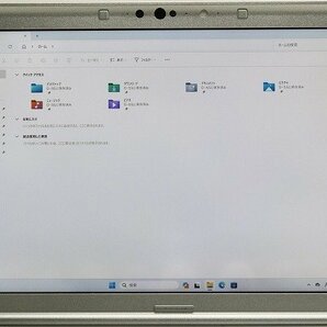 1円スタート ノートパソコン Windows11 Panasonic レッツノート CF-SV7 DVDマルチ 第8世代 Core i5 SSD256GB メモリ8GB Windows10 カメラの画像2