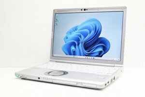 1円スタート ノートパソコン Windows11 Panasonic レッツノート CF-SV7 DVDマルチ 第8世代 Core i5 SSD256GB メモリ8GB Windows10 カメラ