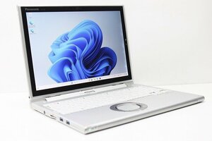 1円スタート ノートパソコン Windows11 2in1PC 第7世代 Core i5 Panasonic レッツノート CF-XZ6 Windows10 SSD256GB メモリ8GB タッチ