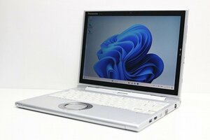 1円スタート ノートパソコン Windows11 2in1PC 第7世代 Core i5 Panasonic レッツノート CF-XZ6 Windows10 SSD256GB メモリ8GB タッチ