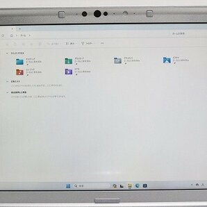 1円スタート ノートパソコン Windows11 Panasonic レッツノート CF-SV7 メモリ8GB 第8世代 Core i5 SSD256GB Windows10 12.1 カメラの画像2