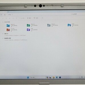 1円スタート ノートパソコン Windows11 Panasonic レッツノート CF-SV7 DVDマルチ 第8世代 Core i5 SSD256GB メモリ8GB Windows10 カメラの画像2