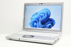 1円スタート ノートパソコン Windows11 Panasonic レッツノート CF-SV7 メモリ8GB 第8世代 Core i5 SSD256GB Windows10 12.1 カメラ