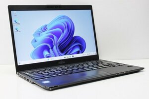 1円スタート ノートパソコン Windows11 ハイスペック 富士通 LIFEBOOK U939 第8世代 Core i7 メモリ16GB SSD256GB カメラ 13.3インチ