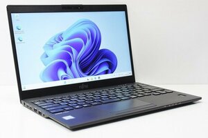 1円スタート ノートパソコン Windows11 富士通 LIFEBOOK U939 軽量 777g 第8世代 Core i5 SSD256GB メモリ8GB 13.3 カメラ 薄型 Windows10