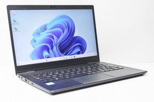 ノートパソコン Windows11 中古 東芝 dynabook G83 第8世代 Core i5 8250U SSD256GB メモリ8GB Windows10 カメラ 13.3インチ 薄型