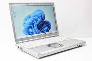 Ноутбук PC Windows11 Используется Panasonic Let's Note CF-SZ6 7-го поколения CORE I5 SSD256GB MEMOMES 8GB 12.1 Windows 10 камера