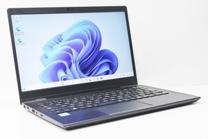 ノートパソコン Windows11 中古 東芝 dynabook G83 第8世代 Core i5 8250U SSD256GB メモリ8GB Windows10 カメラ 13.3インチ 薄型