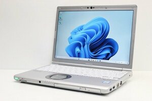 1円スタート ノートパソコン Windows11 Panasonic レッツノート CF-SV7 DVDマルチ 第8世代 Core i5 SSD256GB メモリ8GB Windows10 カメラ