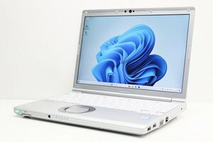 1円スタート ノートパソコン Windows11 Panasonic レッツノート CF-SV7 メモリ8GB 第8世代 Core i5 SSD256GB Windows10 12.1 カメラ