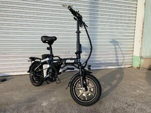 【アウトレット】MOBI-BIKE36EX　フル電動アクセル付きモペット14インチ ブラック