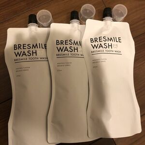 BRESMILE ブレスマイル　ブレスマイルウォッシュ　WASH トゥースウォッシュ　270ml マウスウォッシュ　３つ