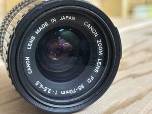 CANON ZOOM LENS FD 35-70mm 1:3.5-4.5
