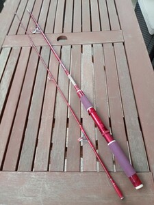 Berkley Berkley Burke re- Vintage rod Old tuck ru rare at that time mono remake bus trout spinning glass rod 