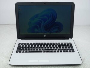 ●HP 15-001AU / AMD E2-7110 / 8GBメモリ / 500GB HDD / 15.6型 / Windows11 Home 【 中古ノートパソコンITS JAPAN 】