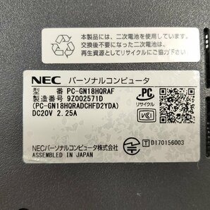 ●●NEC LAVIE PC-GN18HQRAF / AMD E2-9000 / 4GBメモリ / 1TB HDD / 15.6型 / Windows 10 Home【 ノートパソコン ITS JAPAN 】の画像10