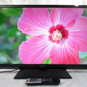 ☆SHARP シャープ AQUOS 40V型 フルハイビジョン液晶テレビ LC-40H7 2012年製 リモコン付き 直接引取OK w4239の画像1