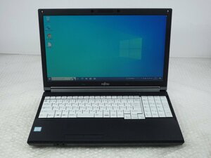 ●●【難あり】富士通 FUJITSU LIFEBOOK A576/P / i5-6200U / 4GBメモリ / 500GB HDD / 15.6型 / Windows 10 Pro【 中古ノートパソコンITS