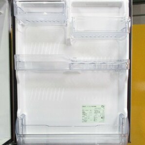 ☆AQUA アクア 4ドア ノンフロン冷凍冷蔵庫 430L 自動製氷 AQR-V43J(S) シルバー 2020年製 直接引取OK w4234の画像3