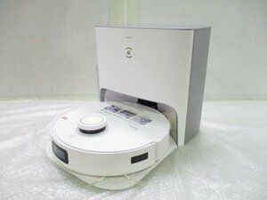 ◎美品 ECOVACS エコハックス DEEBOT T10 PLUS 吸引＋拭くタイプ ロボット掃除機 DBX33-22 自動ゴミ収集機 展示品 w4187