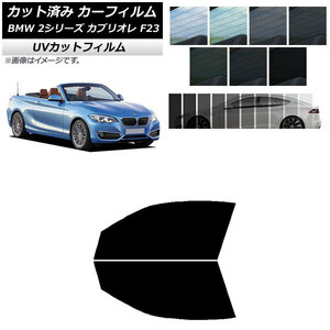 カーフィルム BMW 2シリーズ カブリオレ F23 2014年～ フロントドアセット SK UV 選べる13フィルムカラー AP-WFSK0252-FD