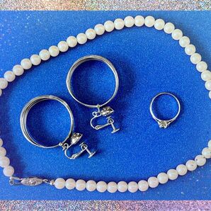 イミテーション　アクセサリー　美品3点セット