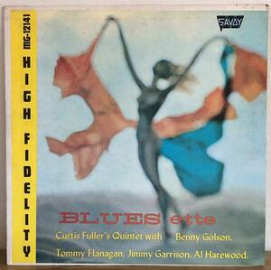 BLUES ETTE / CURTIS FULLER / SAVOY / 茶ラベル RVG