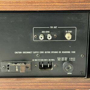 AZ-726 Kensonic Accuphase T-101 Walnut Cabinet A-2 FM STEREO チューナー 元箱付 キャビネット入り 音出し確認済 オーディオ 現状の画像9