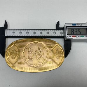 AZ-638 札幌オリンピック 純金小判 約15g 松本徽章工業 見本 コレクション SAPPORO 1972年万博 五輪 記念品 冬季 オリンピック の画像5