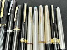 AZ-853 万年筆 17本 まとめ ペン先 14K 585 18K PARKER パーカー SONNET スターリング PILOT SAILOR 12K WARRANTED ワランテッド_画像7