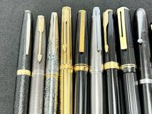 AZ-853 万年筆 17本 まとめ ペン先 14K 585 18K PARKER パーカー SONNET スターリング PILOT SAILOR 12K WARRANTED ワランテッド_画像6