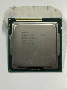B2136)Intel Core i5-2400 SR00Q 3.10GHz 中古動作品 (タ)