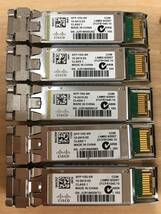 B2796)CISCO SFP-10G-SR 10-2415-03 モジュール 10個セット_画像4