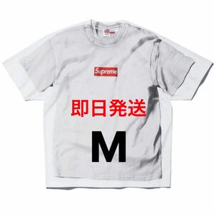 Mサイズ Supreme × MM6 Maison Margiela Box Logo Tee White シュプリーム 