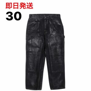 Supreme x MM6 Maison Margiela Foil Double Knee Painter Pant Black