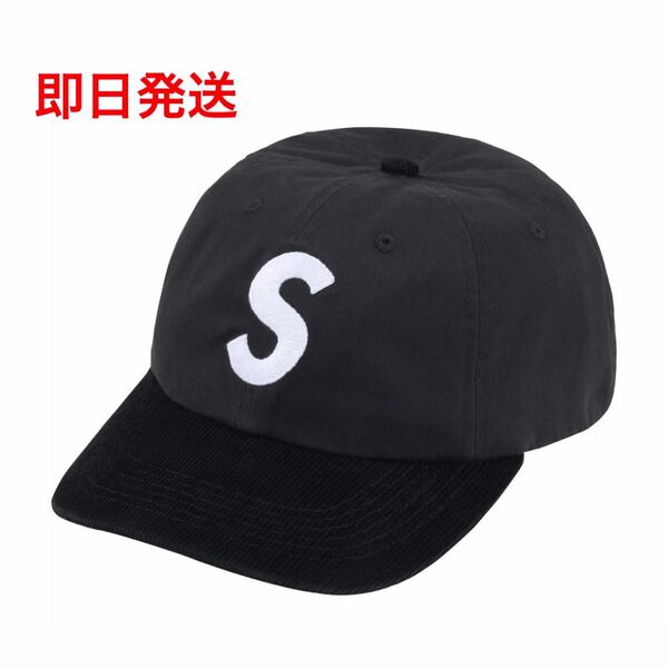 Supreme 2-Tone S Logo 6-Panel Black キャップ 帽子 シュプリーム