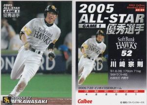 ● 2005 Calbee [Munenori Kawasaki] 05 All Star AS-05: Ястребы R2