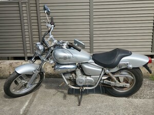 1円start★Honda マグナ50 FIFTY AC13 Silverー★engine始動確認済 Normal デイトナMeter★アメリカン ジャズ モンキー エイプ