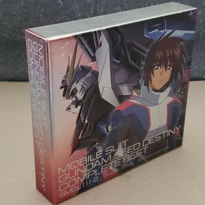 機動戦士ガンダムSEED DESTINY COMPLETE BEST CD DVD 2枚組★アニソン アルバム サンライズ★T.M.Revolution 玉置成実 高橋瞳 See-Sawの画像1